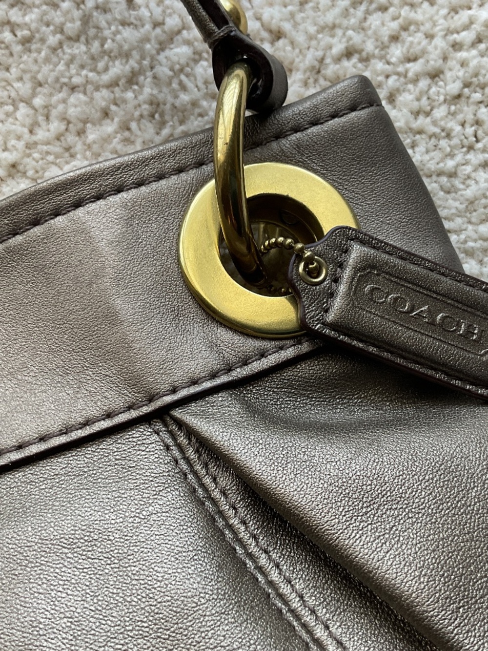 Coach Ashley Hippie Crossbody / Convertible Shoulder Bag.